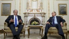 Izraelský premiér Benjamin Netanjahu navštívil ruského prezidenta Vladimira Putina