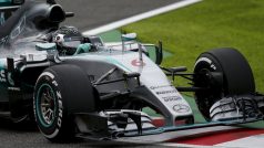 Pole position si vyjel v kvalifikaci na Velkou cenu Japonska Nico Rosberg