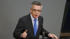 Německý ministr vnitra Thomas de Maiziére