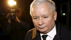 Šéf vítězné polské strany Právo a spravedlnost Jaroslaw Kaczynski