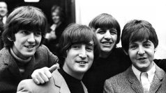 George Harrison, John Lennon, Ringo Starr a Paul McCartney