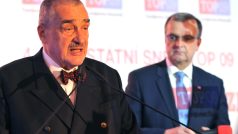 O Kalouskovi se Schwarzenberg ve svém projevu nezmínil