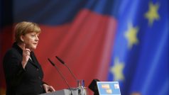 Německá kancléřka Angela Merkelová na sjezdu CDU