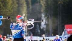 Z českých biatlonistů se dnes nejlépe umístil Ondřej Moravec