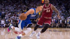 Nejlepší střelec zápasu Golden State Warriors vs. Cleveland Cavaliers Stephen Curry