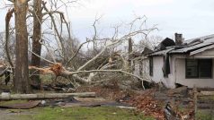 Bouře během vánočních svátků sužovaly jihovýchod Spojených států