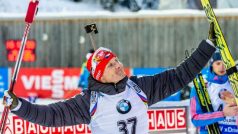 Ondřej Moravec skončil dnes v Ruhpoldingu na čtvrtém místě