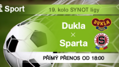 SYNOT liga: Dukla - Sparta
