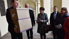 Zástupci rodičů a petičního výboru předali do Poslanecké sněmovny petiční archy za zachování oboru praktického lékařství pro děti a dorost. Petici převzal poslanec Radim F. Holeček