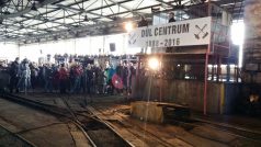 Ukončení těžby na dole Centrum na Mostecku