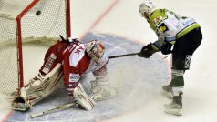 Hokejisté Karlových Varů dnes porazili Slavii