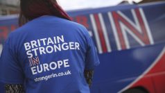 Kampaň „Brighter Future In“ na podporu setrvání Británie v EU