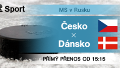 MS v hokeji: Česko - Dánsko