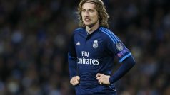 Chorvat Luka Modrič (na obrázku) hraje v Realu Madrid s dalším reprezentačním kolegou Mateem Kovačičem