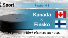 Finále MS v hokeji: Kanada - Finsko