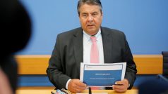 Německý ministr průmyslu a energie Sigmar Gabriel