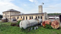 Areál lihovaru, v němž je i Jaroškův dům