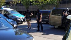 Zásah policie v německém městě Viernheim