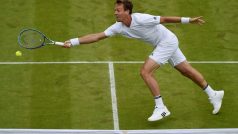 Český tenista Tomáš Berdych postoupil na Wimbledonu do druhého kola