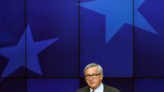 Předseda Evropské komise Jean-Claude Juncker na summitu v Bruselu