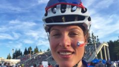 Barbora Průdková po dnešním závodě v Novém Městě na Moravě