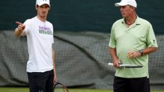 Tenista Andy Murray s Ivanem Lendlem