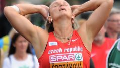 Zklamaná Barbora Špotáková