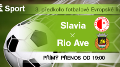 Předkolo fotbalové Evropské ligy: Slavia - Rio Ave