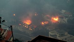Požáry na portugalském ostrově Madeira