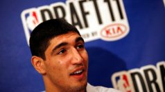 Turecký basketbalista Enes Kanter