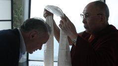 Prezident Andrej Kiska a dalajlama se potkali v Bratislavě