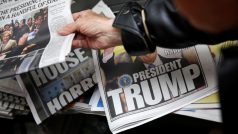 Donald Trump ovládl v USA prezidentské volby a následně i titulní stránky novin