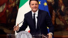 Italský premiér Matteo Renzi