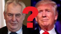 Miloš Zeman a Donald Trump