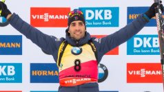 Martin Fourcade vybojovala v Ruhpoldingu 9. letošní vítězství