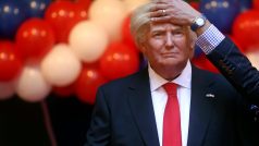 Americký prezident Donald Trump už má několik voskových figurín.