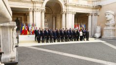 Lídři 27 zemí EU se v Římě přihlásili ke společné budoucnosti