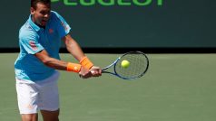 Tenista Tomáš Berdych na turnaji v Miami