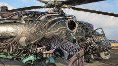 Nástřiky obou vrtulníků Mi-24/35 č. 3366 Alien a 3369 Liberator byly provedeny v lakovně Závodu letadel LOM PRAHA s.p.