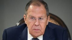 Ruský ministr zahraničí Sergej Lavrov po jednání v Rijádu