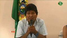 Evo Morales oznamuje svou rezignaci