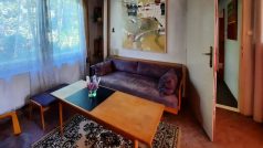 Obývací pokoj v domě Karla Hubáčka