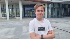 Student gymnázia v Domažlicích Jan Herzig
