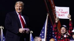 Republikánský kandidát na prezidenta Donald Trump bude obhajovat svůj mandát.