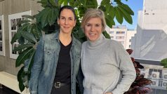 Michaela Kreuzigerová a Kateřina Neumannová