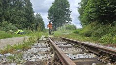 Údržba jindřichohradecké úzkokolejky
