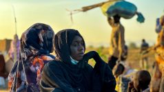 Súdánka vyhnaná z města Fášir