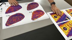 Termální ortofotomapa městské památkové rezervace v Hradci Králové