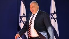 Avigdor Lieberman, předseda strany Jisra&#039;el bejtenu a poslanec Knesetu