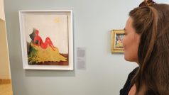 Expozice Jana Zrzavého v telčském zámku